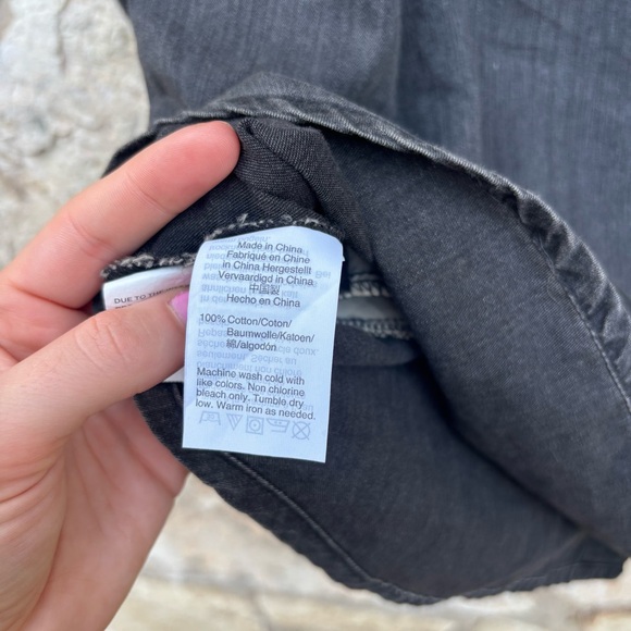 Madewell Denim Puff-Sleeve Shirtdress in Kelsey Wash size medium - Picture 5 of 6